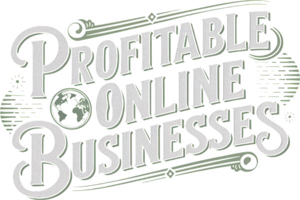 profitable online businesses logo