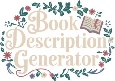 book description generator logo