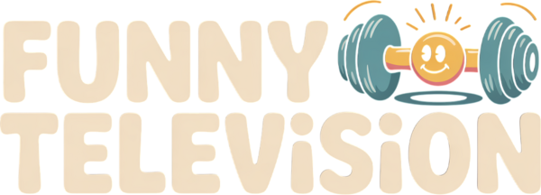 funny television logo