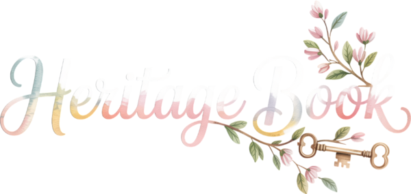 heritage book logo