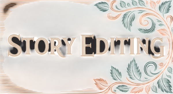 story editing logo