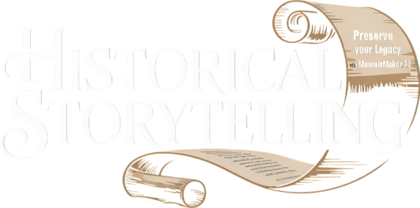 historical storytelling logo