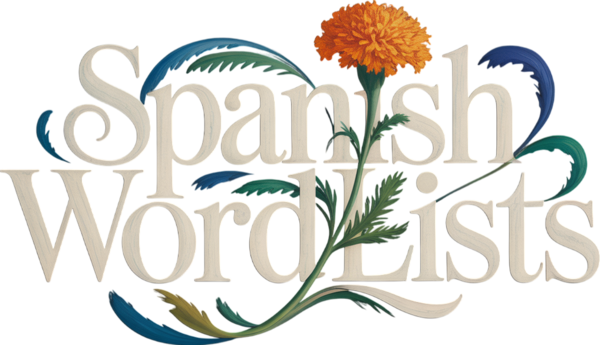 spanish word lists logo