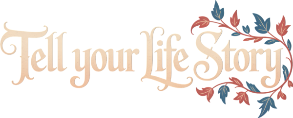 tell your life story logo