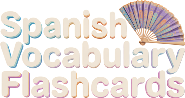 spanish vocabulary flashcards logo