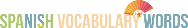 spanish vocabulary words logo