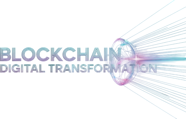 blockchain digital transformation   logo