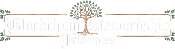blockchain stewardship principles   logo
