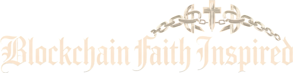 blockchain faith inspired   logo