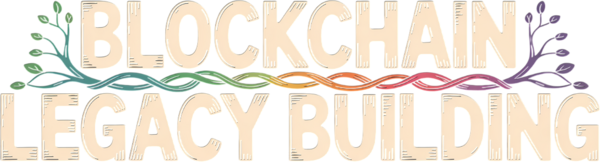 blockchain legacy building   logo
