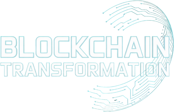 blockchain transformation   logo