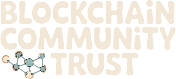 blockchain community trust   logo