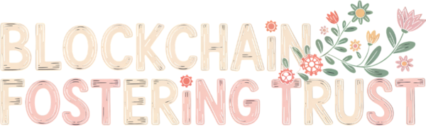 blockchain fostering trust   logo