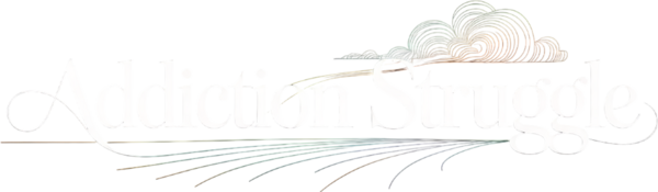 addiction struggle   logo
