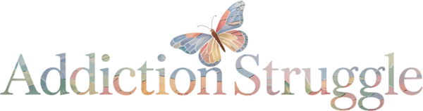 addiction struggle   logo