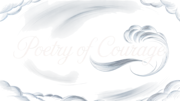 poetry of courage   logo