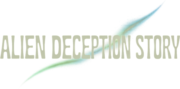 alien deception story   logo