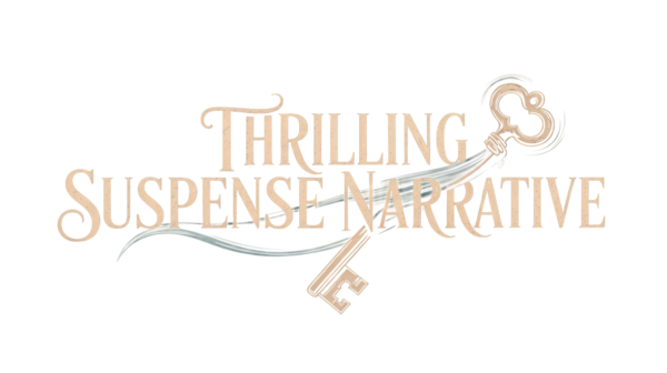 thrilling suspense narrative   logo