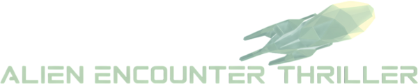 alien encounter thriller   logo