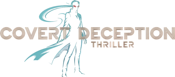 covert deception thriller   logo