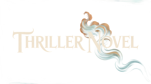 thriller novel   logo