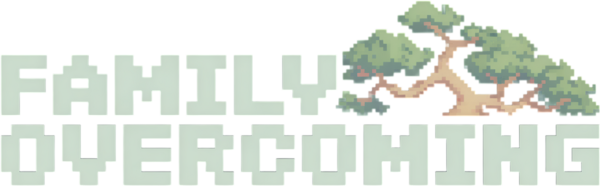 family overcoming   logo